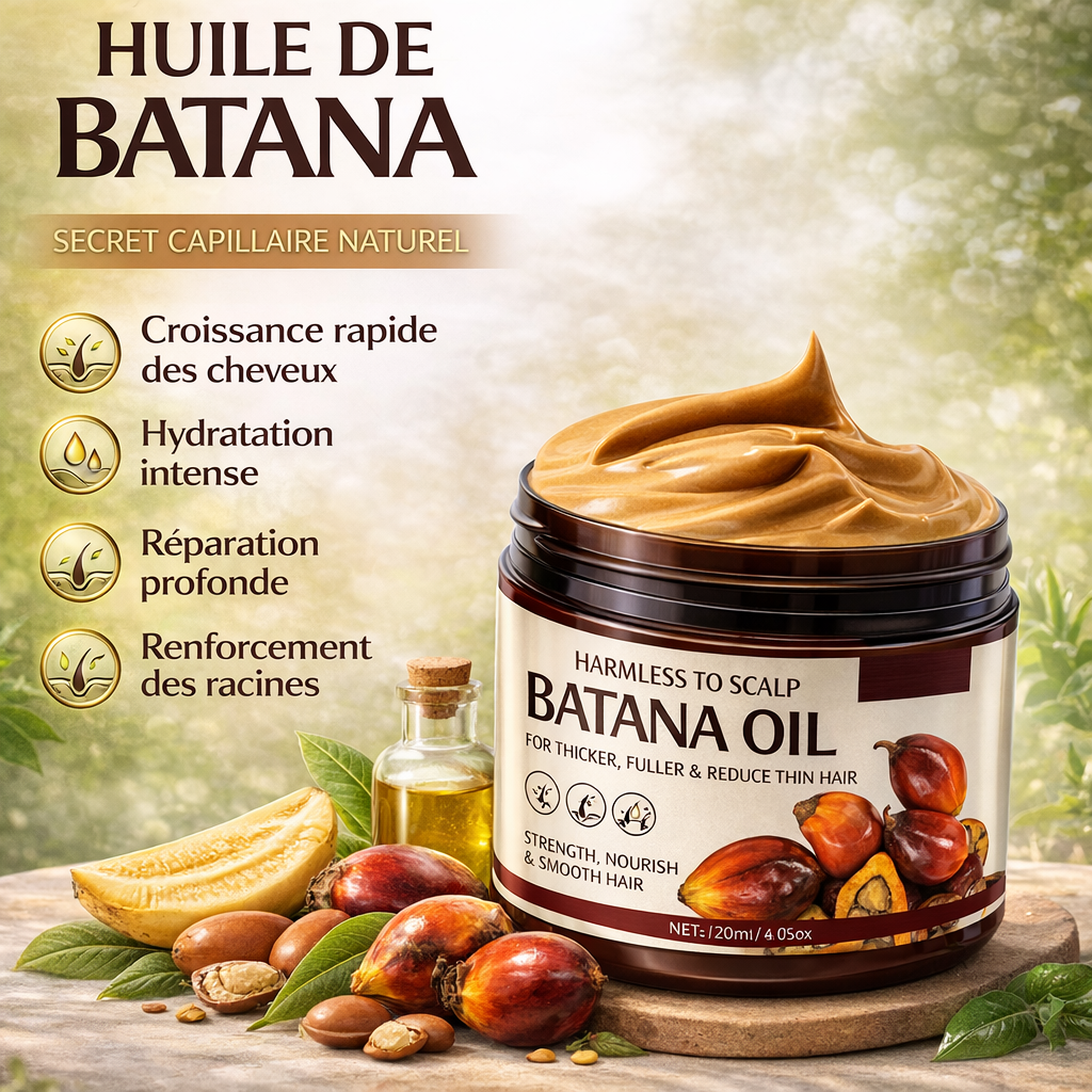 Huile de Batana Brute 100 % Pure