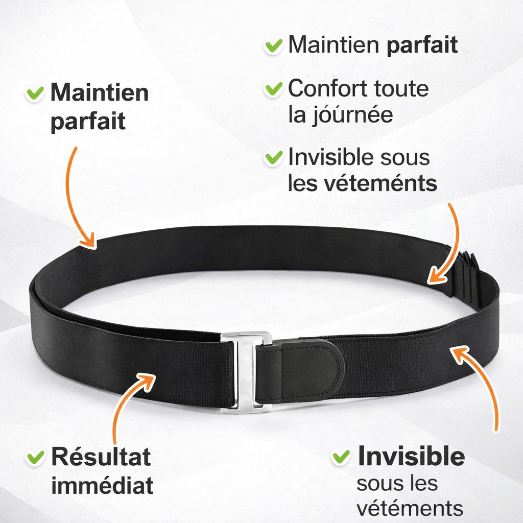 Ceinture de maintien pour chemise