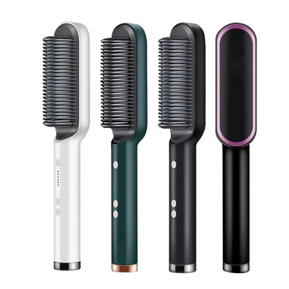 Brosse Lissante 2 en 1 – Lissage Express en 10 Minutes