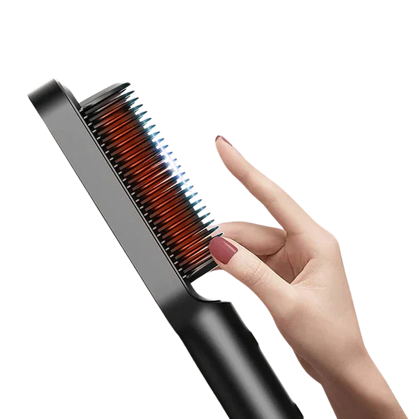 Brosse Lissante 2 en 1 – Lissage Express en 10 Minutes