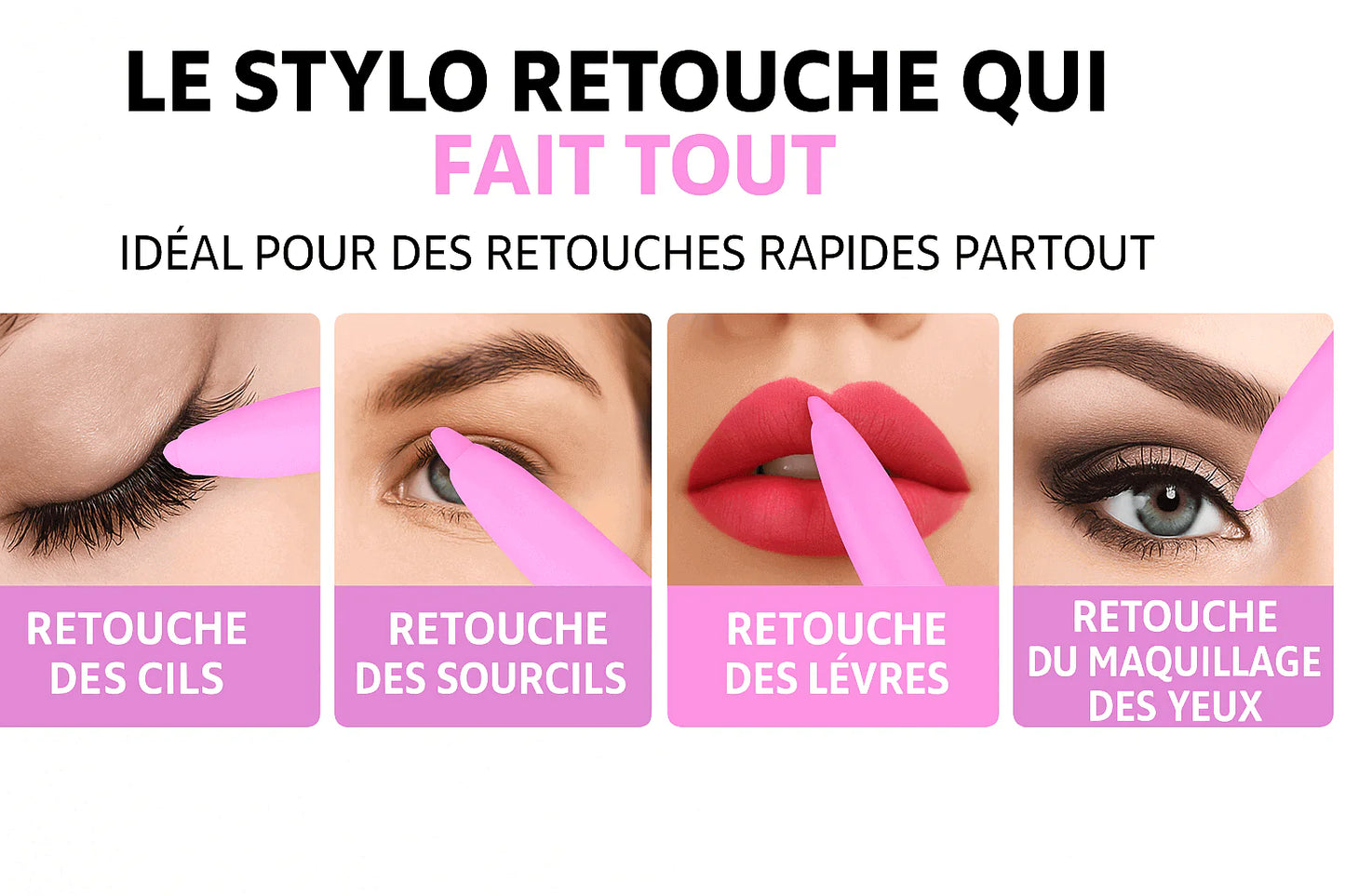 Stylo de maquillage 4 en 1 → TCHAD