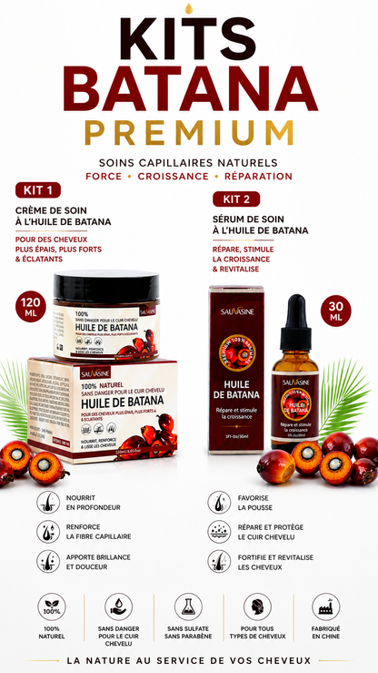 Huile de Batana Brute 100 % Pure