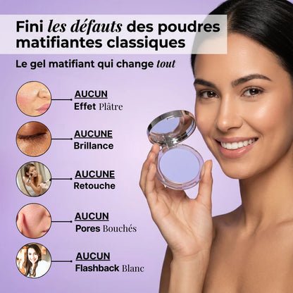 Gel Matifiant – Pour un Teint Parfait et Sans Brillance !
