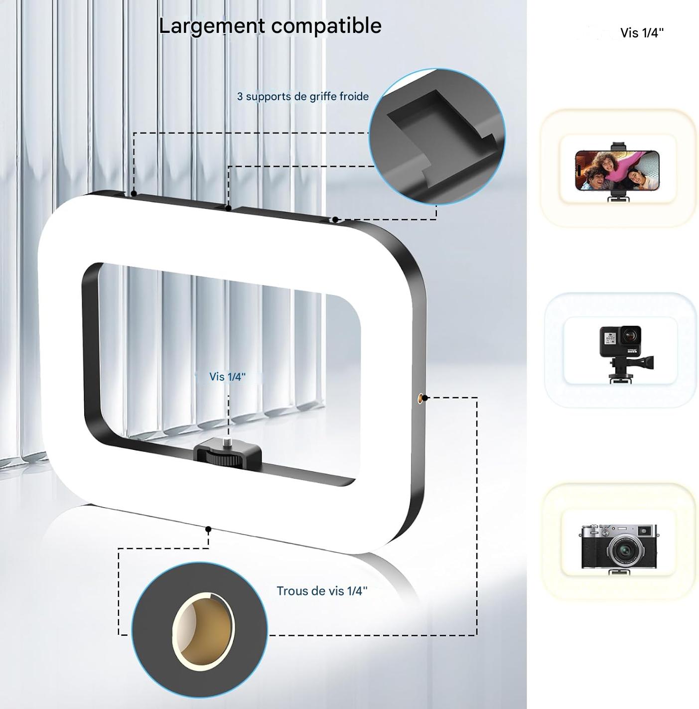 Anneau Lumineux Rechargeable ..