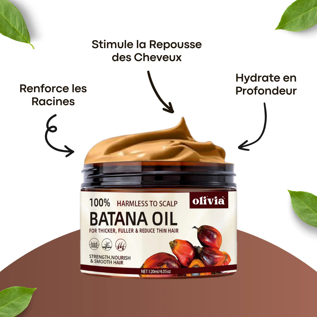 Huile de Batana Brute 100 % Pure
